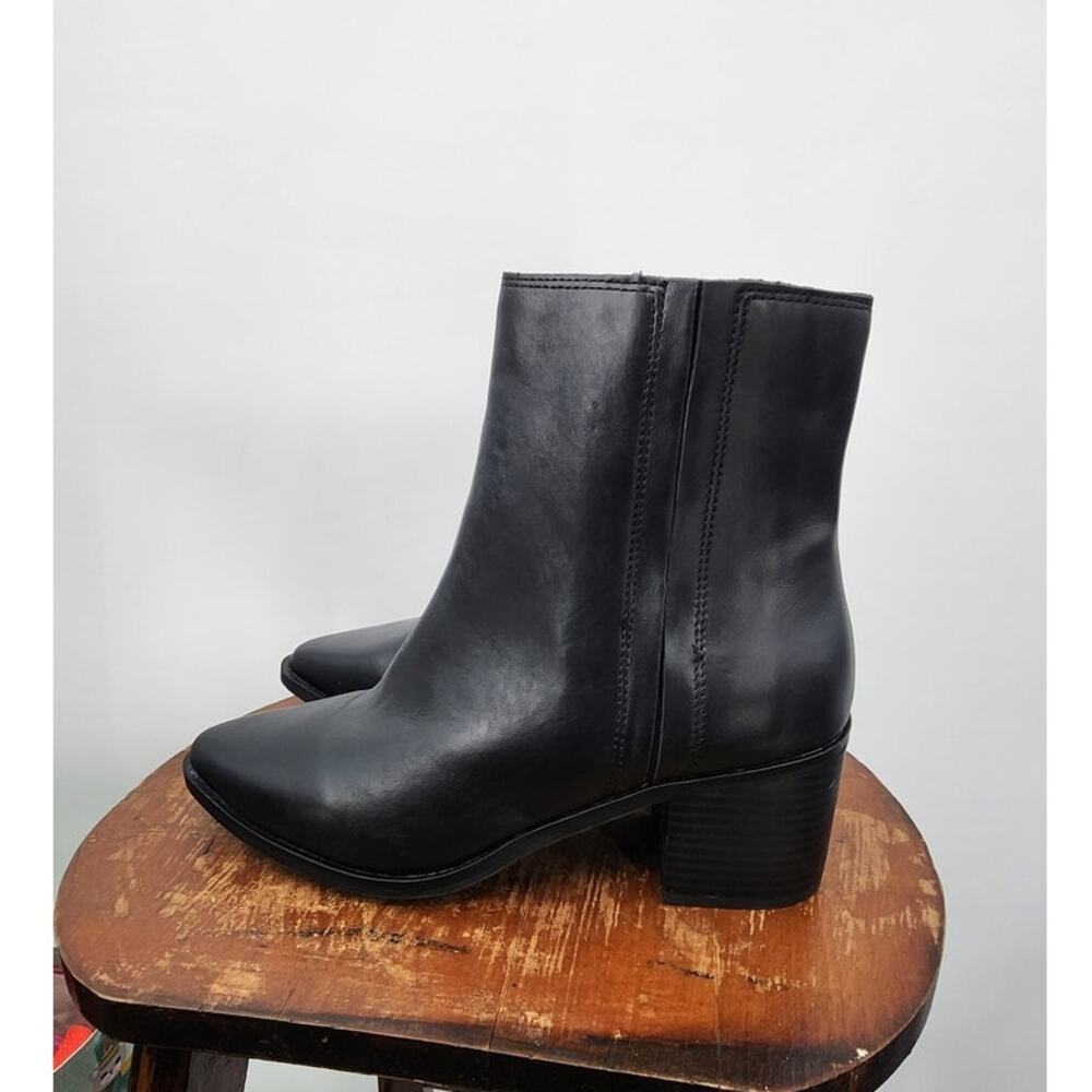 New Blondo Waterproof Leather Brenna Ankle Booties Size 7‎